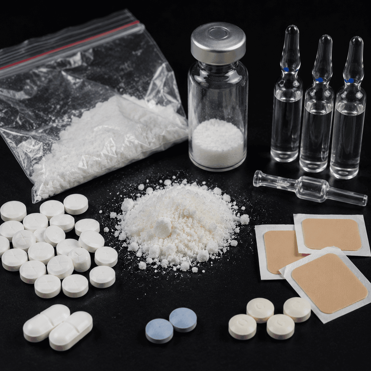 Fentanyl pharmaceutical forms — founder-provided scientific education visual